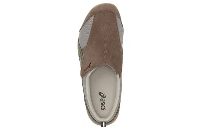 Asics Life Walker 101 (3e Width) Running Shoes Brown In Gray
