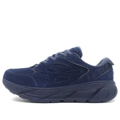 Hoka One One Clifton L Suede 'outer Space' In Black