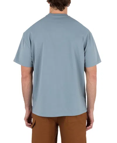 Hurley Men's Built Outline Short Sleeve T-shirt In Blue