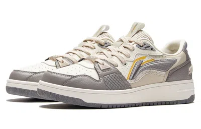 Li-ning Classic Leisure 'cream Grey' In Gray