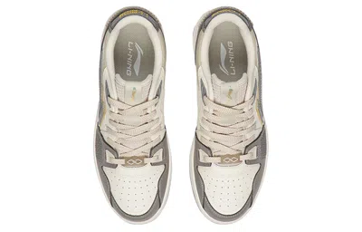 Li-ning Classic Leisure 'cream Grey' In Gray