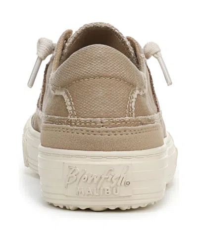Blowfish Malibu Women's Alex Round Toe Lace Up Sneakers In Brown
