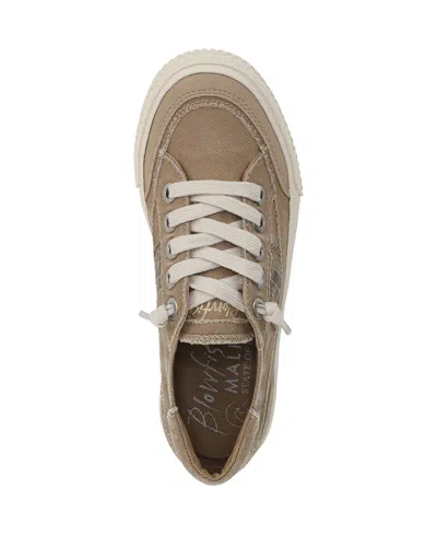 Blowfish Malibu Women's Alex Round Toe Lace Up Sneakers In Brown