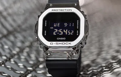 Casio G-shock Square 'black Silver'