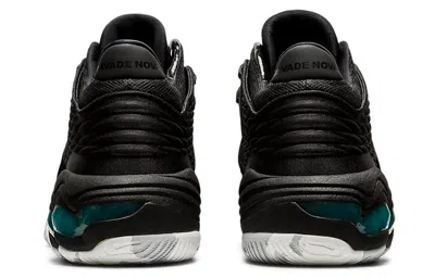 Asics Invade Nova 'graphite Lagoon' In Black