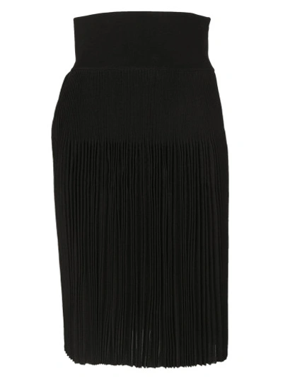 Shop Givenchy High Waist Skirt In Black