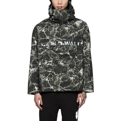 A-cold-wall* Marble Kagool Jacket 'green'