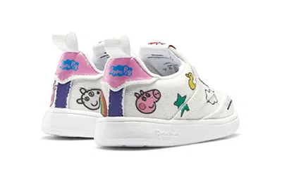 Reebok (td)  Peppa Pig X Club C Slip-on 4 Toddler 'play Dreamy' In Multi
