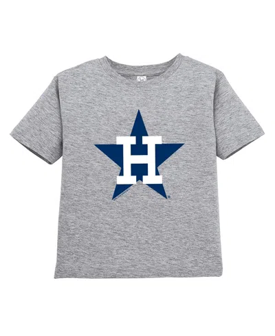 Soft As A Grape Toddler 2-pack Navy/gray Houston Astros Cooperstown Collection T-shirt Set In Blue