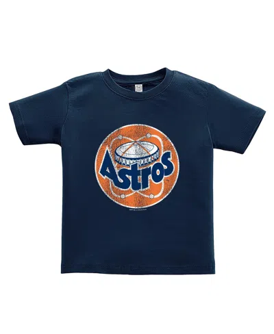 Soft As A Grape Toddler 2-pack Navy/gray Houston Astros Cooperstown Collection T-shirt Set In Blue