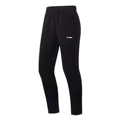 Li-ning Logo Straight Sweatpants 'black'