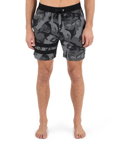 Hurley Men's Phantom Weekender Blocked Boardshorts In Black