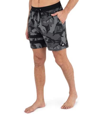 Hurley Men's Phantom Weekender Blocked Boardshorts In Black