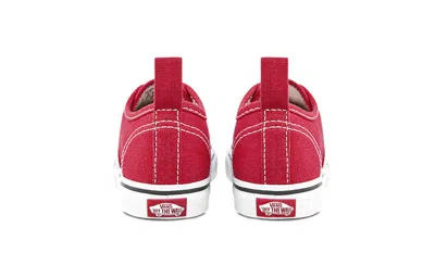 Vans (td)  Authentic Elastic Lace 'racing Red'