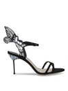 SOPHIA WEBSTER Sophia Webster Butterfly Detail Sandals,SPF16030BLACK