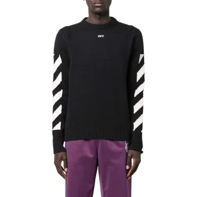 Off-white Fw22 Round Pullover 'black White'
