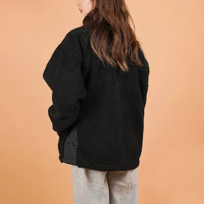 New Balance Lifestyle Cotton Warm Jacket 'black Grey'