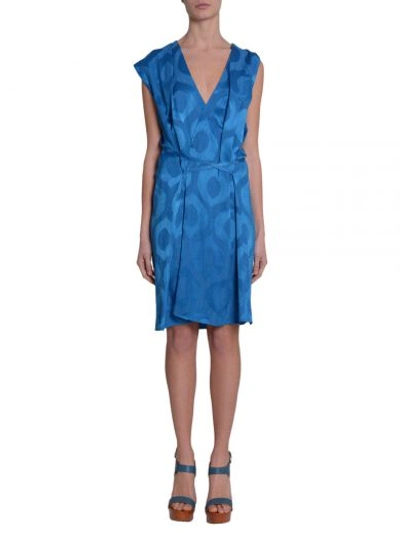 Shop Isabel Marant Sudley Dress In Blu