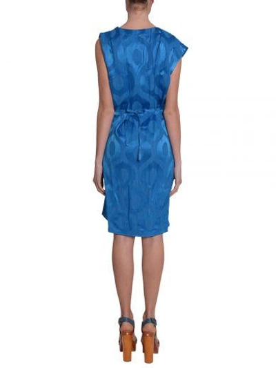 Shop Isabel Marant Sudley Dress In Blu