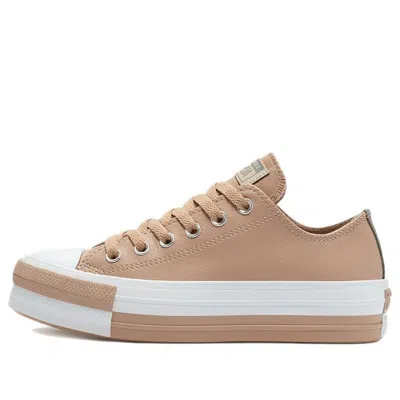 Converse (wmns)  Ctas Double Stack Lift Ox Salt Pink In Nude