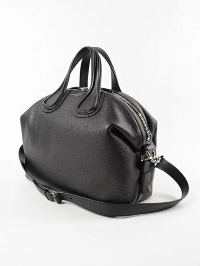 Shop Givenchy Nightingale Medium Bag In Black