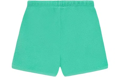 Essentials Fear Of God  Ss24 Fleece Running Short 'mint Leaf'