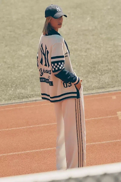 Bishop + Young Ford Tie-front Track Pants In Neutral