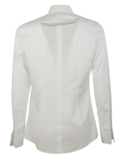 Shop Dolce & Gabbana Crown Collar Shirt In White