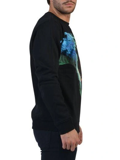 Shop Marcelo Burlon County Of Milan Marcelo Burlon Cotton Sweatshirt In Black