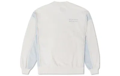Converse (wmns)  Denim Patchwork Crew Sweatshirt 'white'