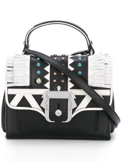 Shop Paula Cademartori Studded Shoulder Bag