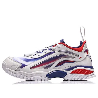 Li-ning Stylish Shoes 'white Royal Red' In Multi