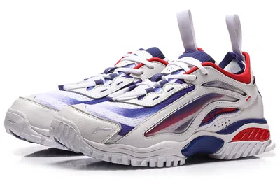 Li-ning Stylish Shoes 'white Royal Red' In Multi