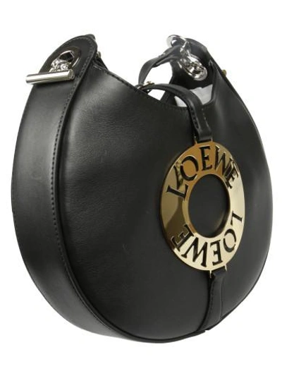 Shop Loewe Joyce Shoulder Bag In Black