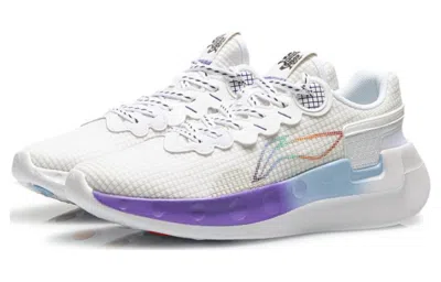 Li-ning Happy Marathon Running Shoes 'white Purple'
