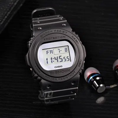 Casio G-shock Digital 'black Silver'