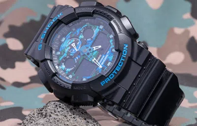 Casio G-shock Analog-digital 'black Blue'