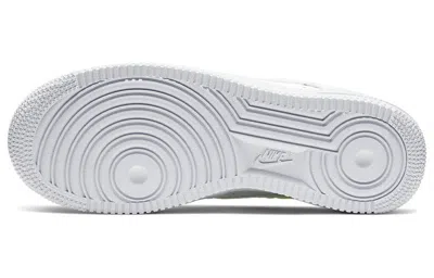 Nike Air Force 1 Low "white/barely Volt" Sneakers In White