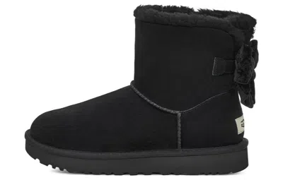 Ugg Mini Bailey Bow Ii Boots In Black