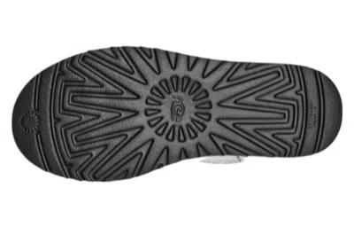 Ugg Classic Mini Womens Leather Cozy Ankle Boots In White