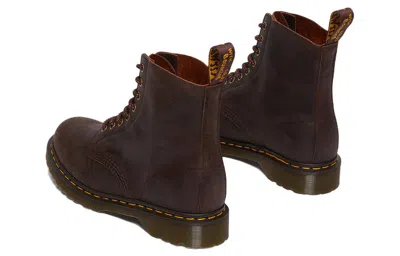 Dr. Martens Man Ankle Boots Chocolate Brown Size 10.5 Leather