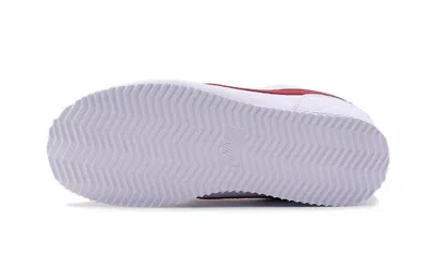 Nike (ps)  Cortez Basic Slvelcro 'varsity Red' In White