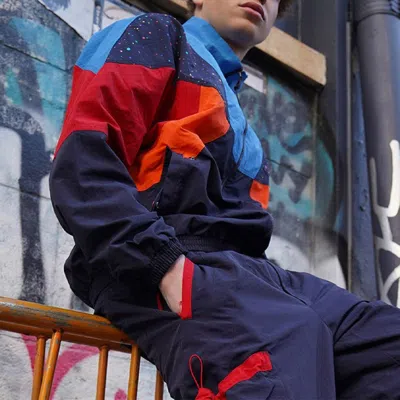 Li-ning Cf Series X Chenpeng Crossover New York Fashion Week Splash Ink Jacket Couple Style Jackets  In Multi