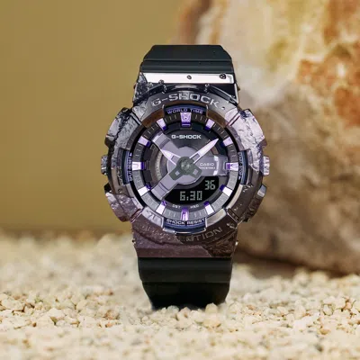 Casio G-shock Analog-digital 'black' In Blue