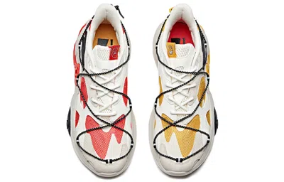 Anta Split Low 'white Yellow Red'