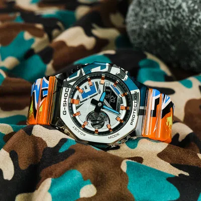 Casio G-shock Analog-digital 'black' In Multi