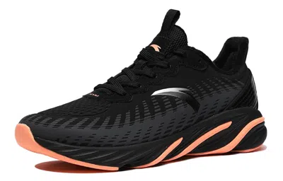 Anta (wmns)  Leather Running Shoes 'black Orange White'