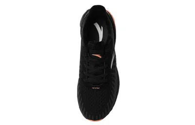 Anta (wmns)  Leather Running Shoes 'black Orange White'
