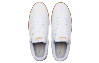 Puma Smash V3 Platform Sneaker In White