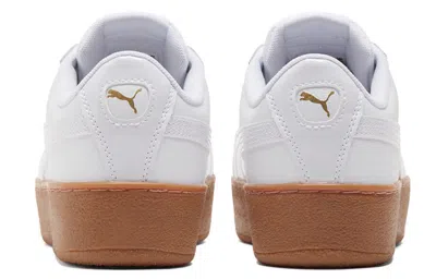 Puma Smash V3 Platform Sneaker In White